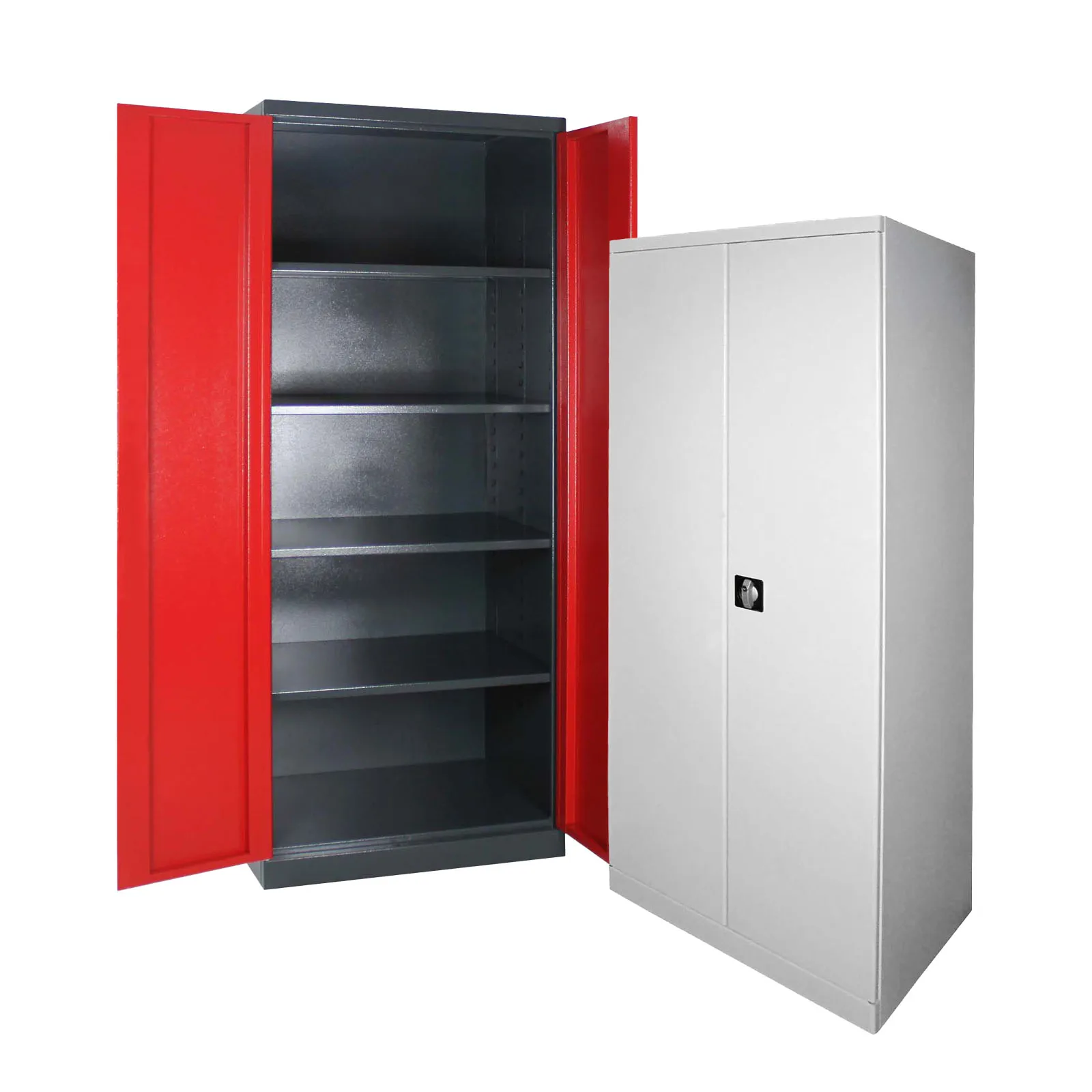 ADB Stahlschrank XL-T mit 4 Fachböden (BxHxT) 780 x 1920 x 580 mm