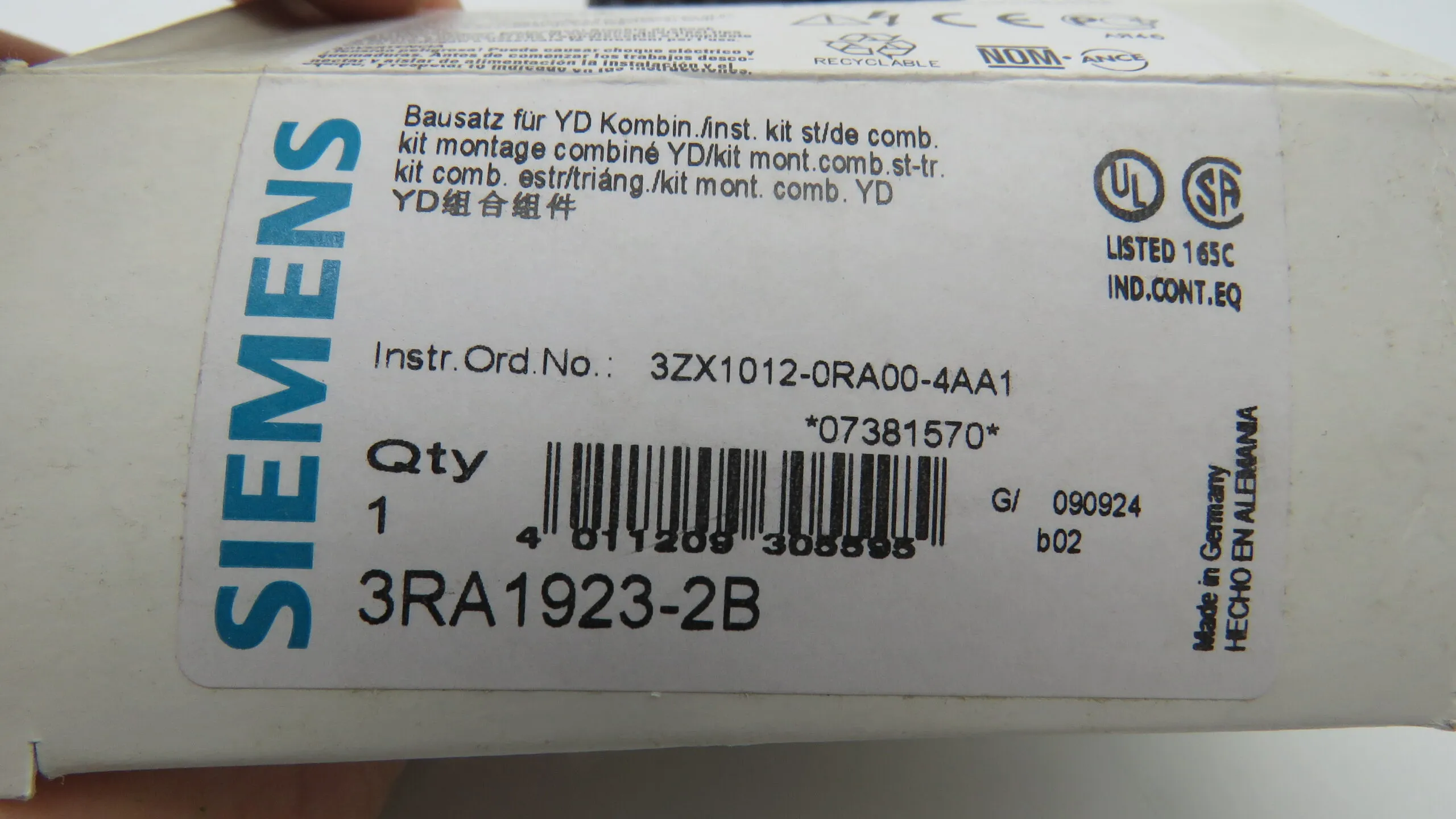 SIEMENS 3RA1923-2B – Bild 2