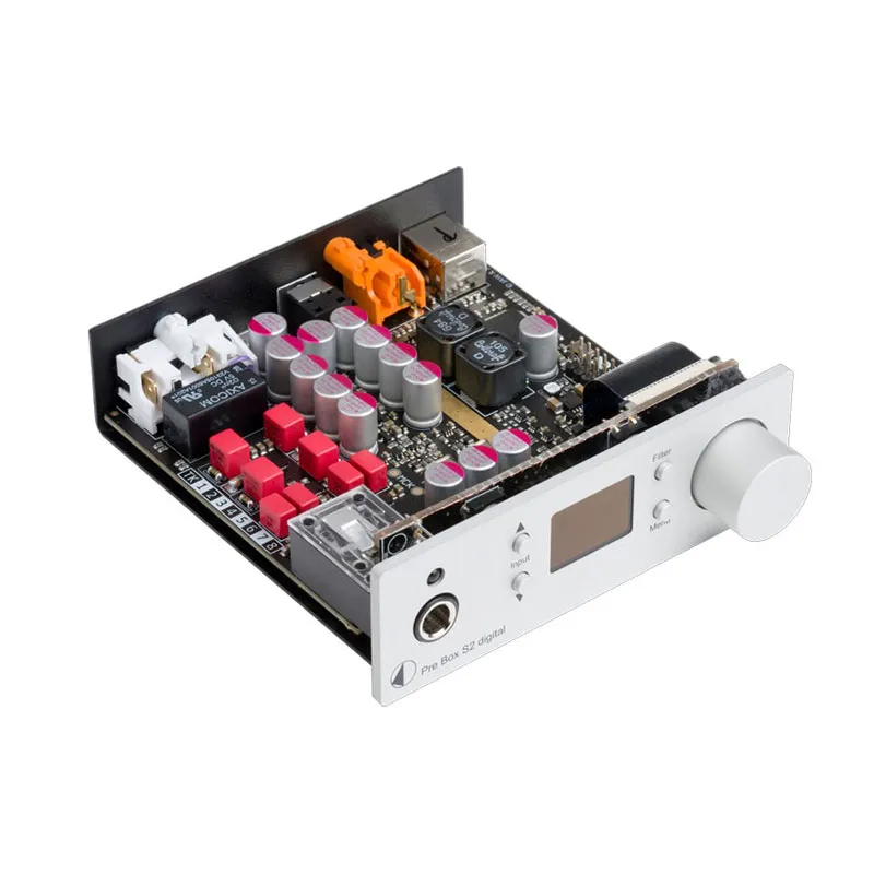 Pro-Ject Pre Box S2 Digital, Vorverstärker, Dual-DAC 32bit/786kHz, MQA-Decoder, DSD512 – Bild 4