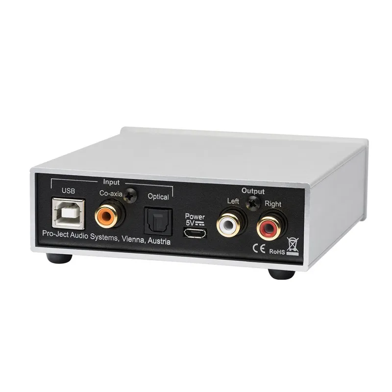 Pro-Ject Pre Box S2 Digital, Vorverstärker, Dual-DAC 32bit/786kHz, MQA-Decoder, DSD512 – Bild 3