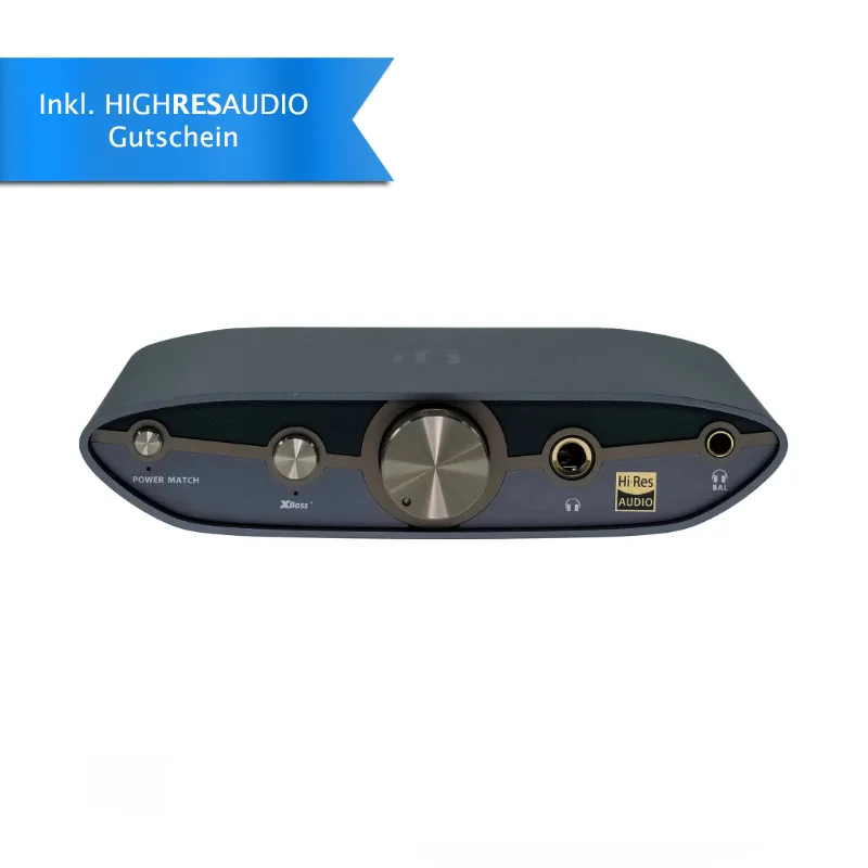 iFi Audio ZEN DAC 3 D/A-Wandler und Kopfhörerverstärker, Burr Brown, 32Bit/768Hz, DSD512, MQA