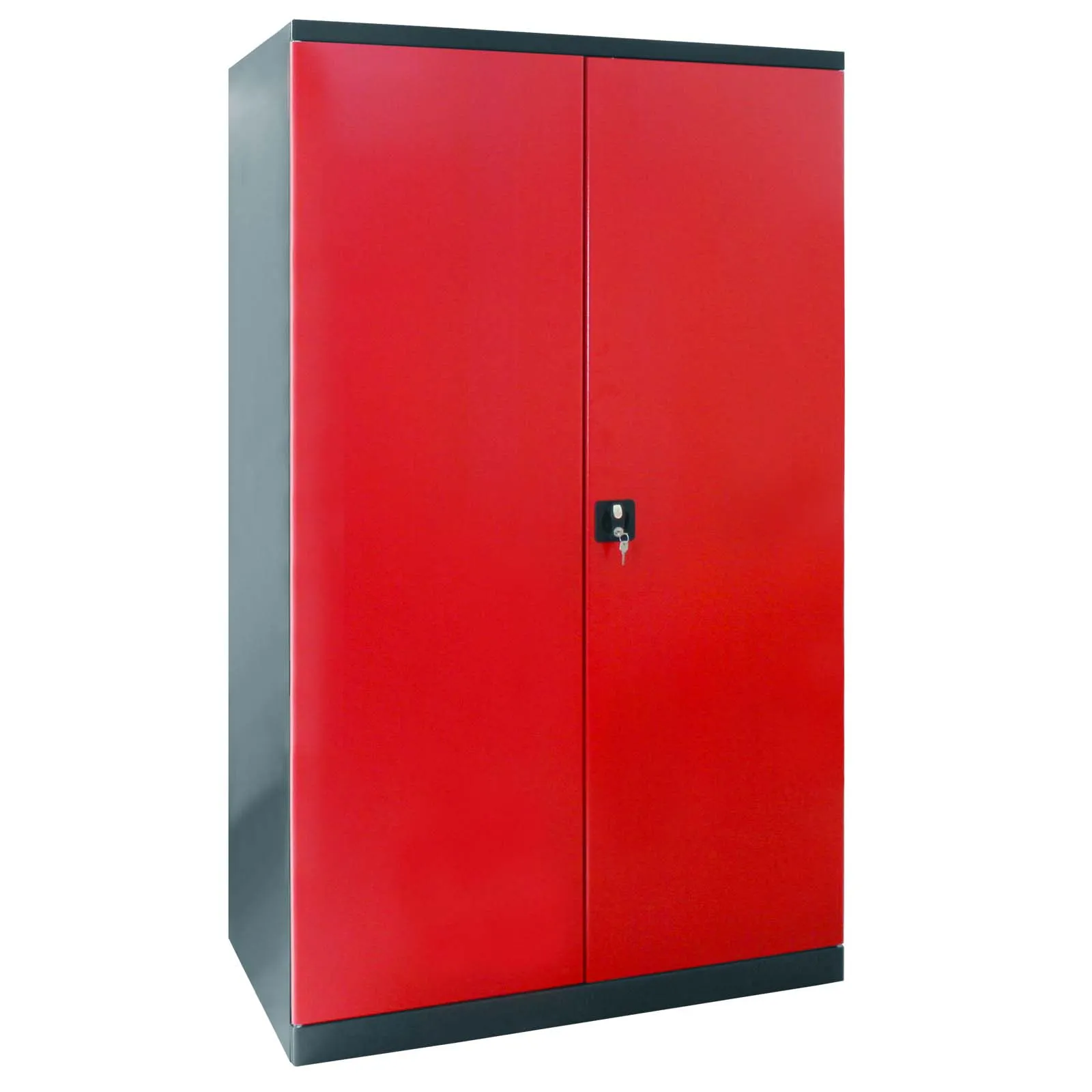 ADB Stahlschrank XXL mit 4 Fachböden (BxHxT) 1100 x 1920 x 580 mm – Bild 3