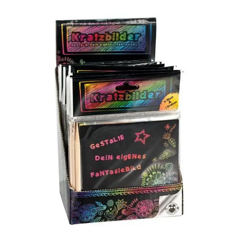 Mini Kratzbilder (16-teilig) – Bild 2